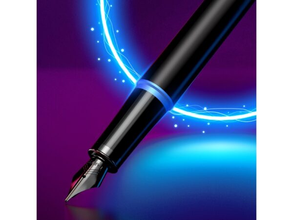 Ручка перьевая Parker «IM Vibrant Rings Flame Blue» 8