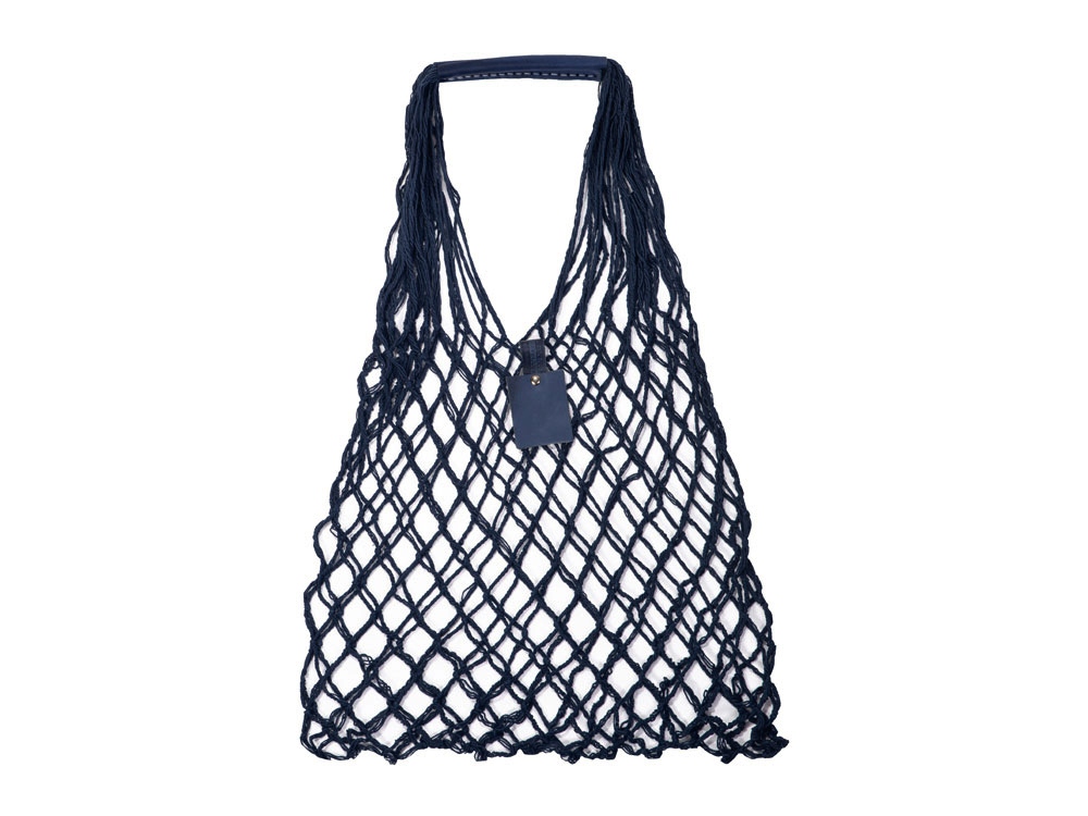 04447d2d819b0d8c.jpg Авоська «Dream» из натурального хлопка с кожаными ручками, 25 л 1