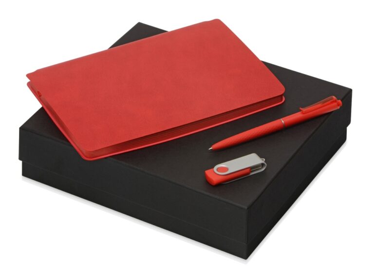 Подарочный набор «Notepeno» с блокнотом А5, флешкой и ручкой 3