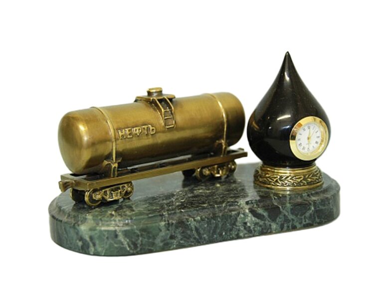 Настольные часы «Черное золото» 1141