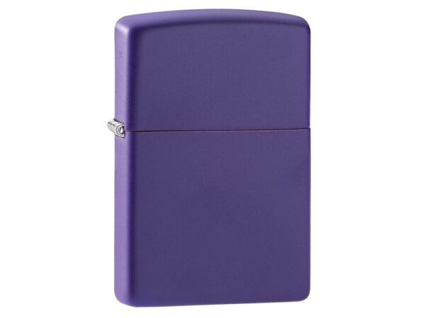 Зажигалка ZIPPO Classic с покрытием Purple Matte 1