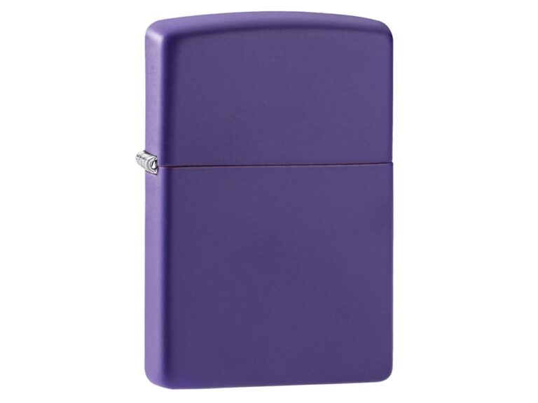 Зажигалка ZIPPO Classic с покрытием Purple Matte 7
