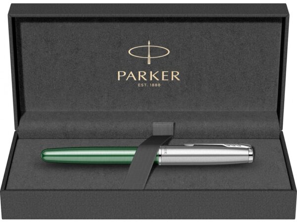 Ручка перьевая Parker «Sonnet Essentials Green SB Steel CT» 11