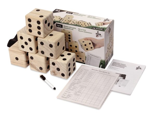 Деревянная игра в кости, XL "Dice" 3