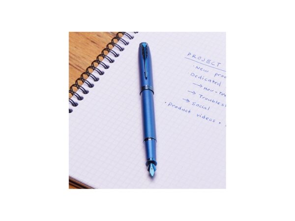 Ручка перьевая Parker «IM Monochrome Blue» 8