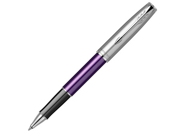 Ручка-роллер Parker «Sonnet Essentials Violet SB Steel CT» 1