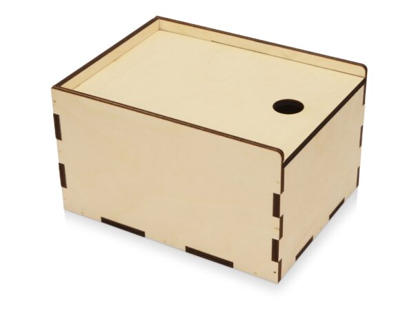 Деревянная подарочная коробка-пенал, М 1
