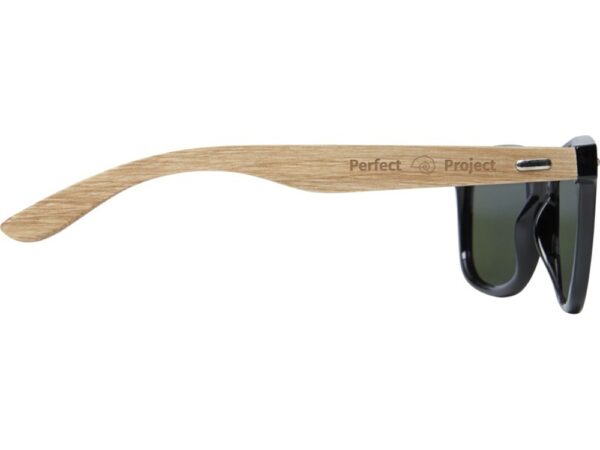 Солнцезащитные очки «Hiru» в оправе из переработанного PET-пластика и дерева 6