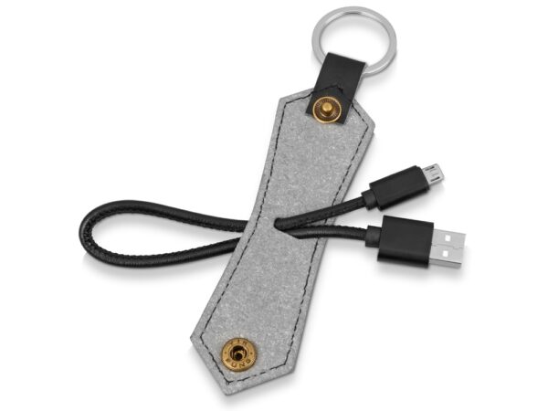 Кабель-брелок USB-MicroUSB «Pelle» 3