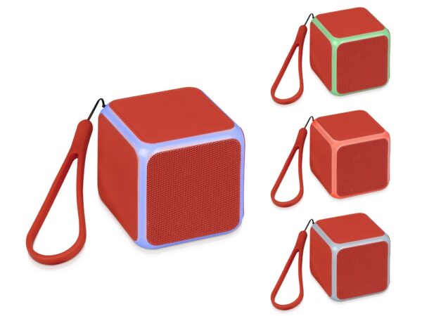 Портативная колонка «Cube» с подсветкой 11