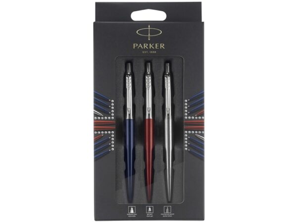 Набор Parker Jotter London Trio: ручка гелевая, ручка шариковая. карандаш 1