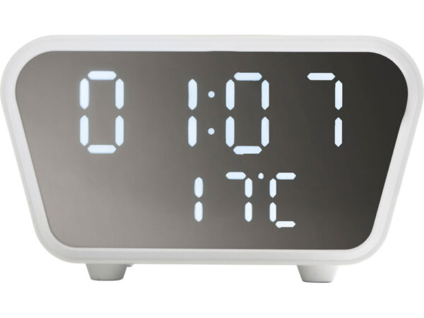Настольные часы с функцией беспроводной зарядки «Wake», 10 Вт 3