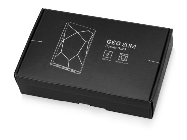 Внешний аккумулятор «Geo», 4000 mAh 9