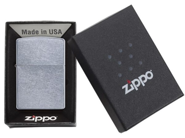 Зажигалка ZIPPO Classic с покрытием Street Chrome™ 5