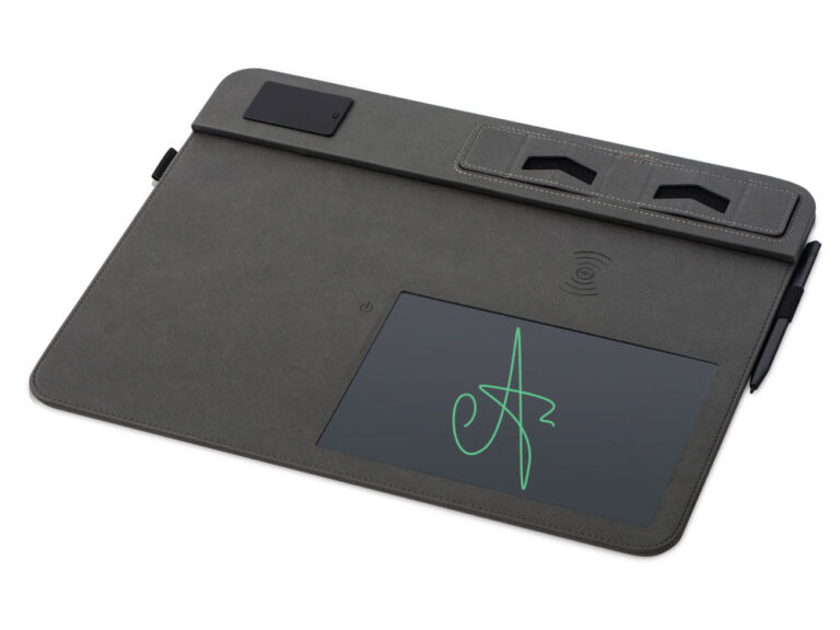 Многофункциональный коврик для мыши «Multi Pad» с беспроводной зарядкой и LCD экраном, 10 Вт 5