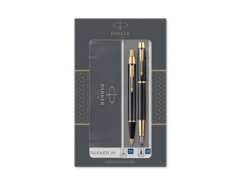 Набор Parker «IM Core Black GT»: ручка шариковая, ручка перьевая 9