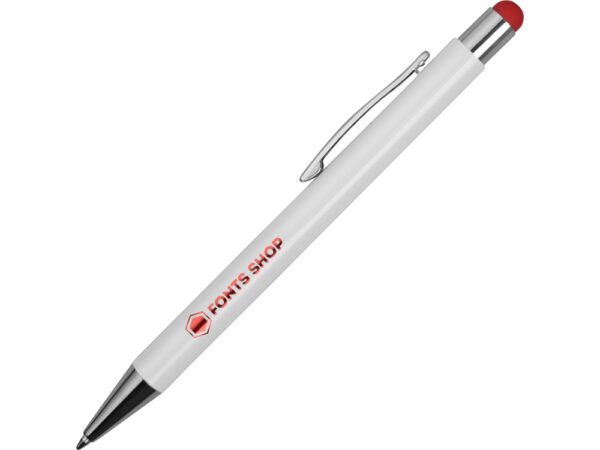 Ручка металлическая шариковая «Flowery» со стилусом 1