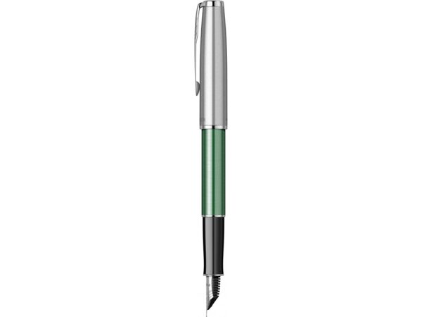 Ручка перьевая Parker «Sonnet Essentials Green SB Steel CT» 3