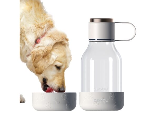 Бутылка для воды 2-в-1 «Dog Bowl Bottle» со съемной миской для питомцев, 1500 мл 2