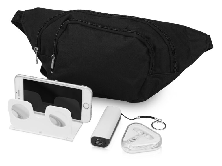 Подарочный набор Virtuality с 3D очками, наушниками, зарядным устройством и сумкой 1365