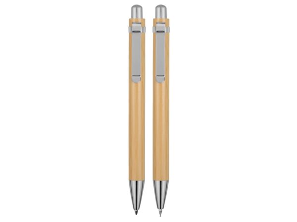 Набор «Bamboo»: шариковая ручка и механический карандаш 3