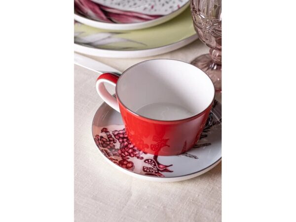 Набор чашка и блюдце «TEA SET 1 BLU» 7