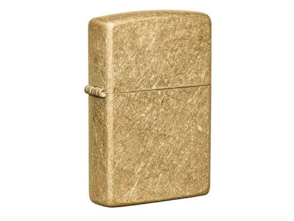 Зажигалка ZIPPO Classic с покрытием Tumbled Brass 1