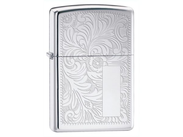 Зажигалка ZIPPO Venetian® с покрытием High Polish Chrome 1