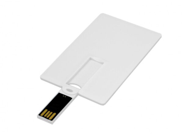 USB 2.0- флешка на 32 Гб в виде пластиковой карты с откидным механизмом 2