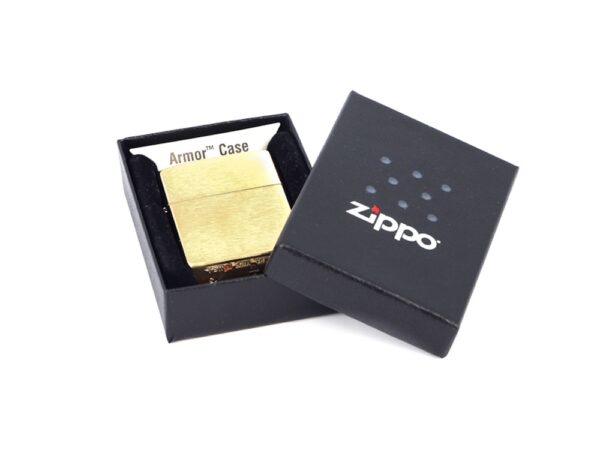 Зажигалка ZIPPO Armor™ с покрытием Brushed Brass 5