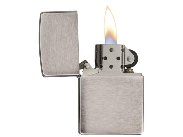 Зажигалка ZIPPO Classic с покрытием Brushed Chrome 2