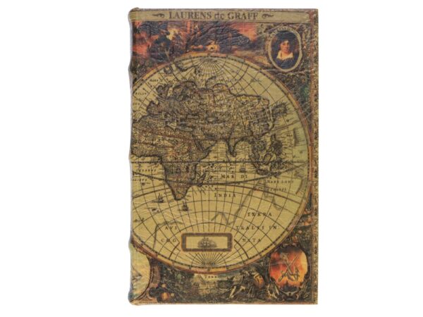 Подарочная коробка "Карта мира" M 3