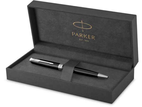 Ручка шариковая Parker «Sonnet Core Matte Black GT» 4