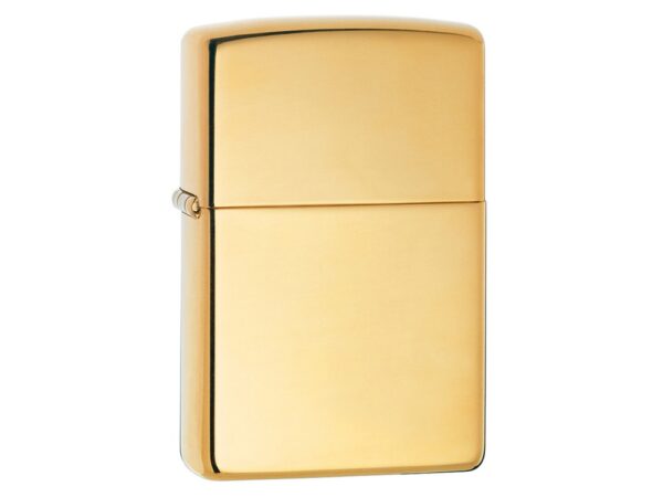 Зажигалка ZIPPO Classic с покрытием High Polish Brass 1