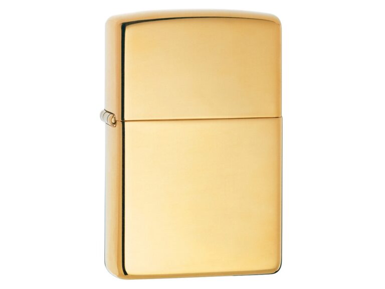 Зажигалка ZIPPO Classic с покрытием High Polish Brass 147