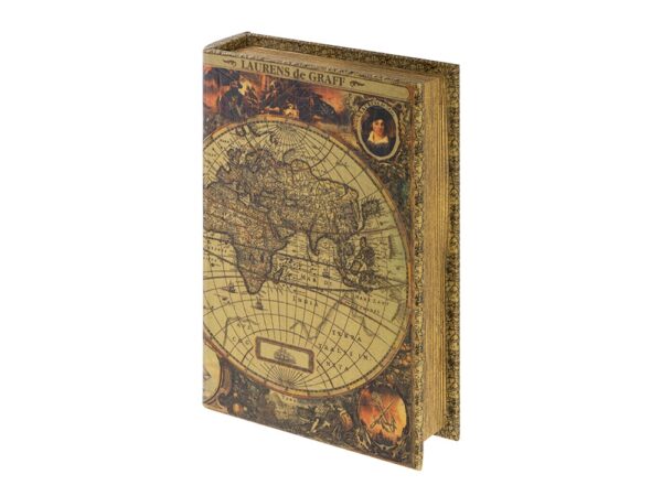 Подарочная коробка "Карта мира" M 1