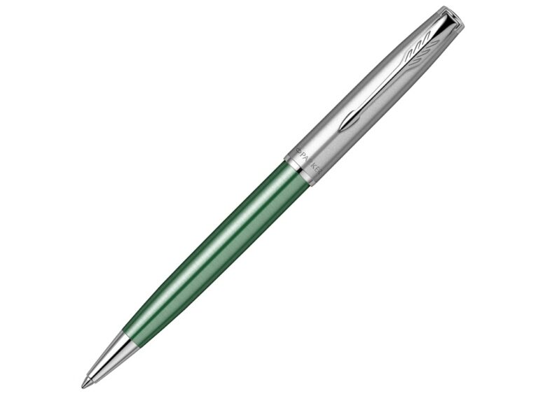 Ручка шариковая Parker «Sonnet Essentials Green SB Steel CT» 21