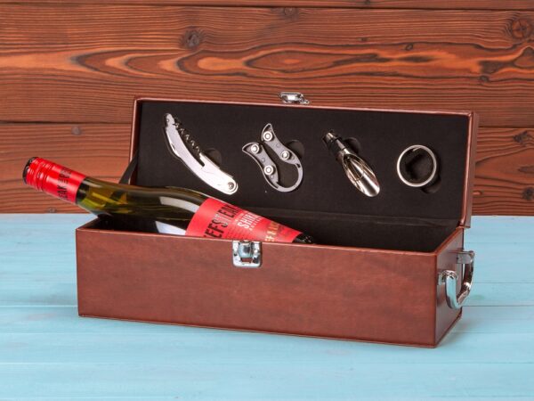 Набор аксессуаров для вина в подарочной коробке «Fabrizio» 9