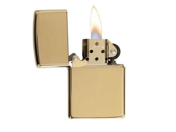 Зажигалка ZIPPO Classic с покрытием High Polish Brass 2