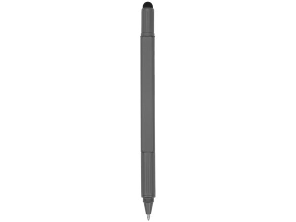 Ручка-стилус металлическая шариковая «Tool» с уровнем и отверткой 8