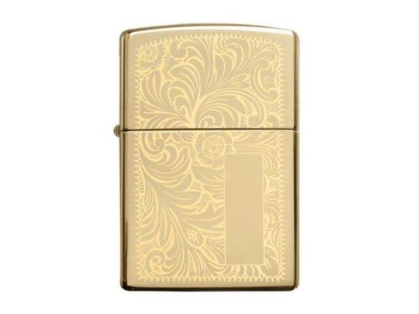 Зажигалка ZIPPO Venetian® с покрытием High Polish Brass 1