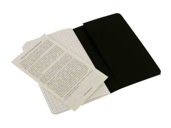 Записная книжка Moleskine Cahier, Pocket (в клетку), А6 3