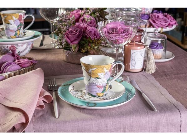 Набор чашка и блюдце «TEA SET ALICE» 21