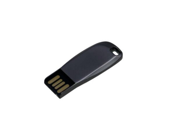 USB 2.0- флешка на 16 Гб компактная с мини чипом и овальным отверстием 2