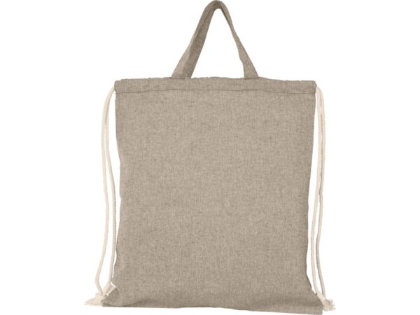 Сумка-рюкзак «Pheebs» из переработанного хлопка, 150 г/м² 2