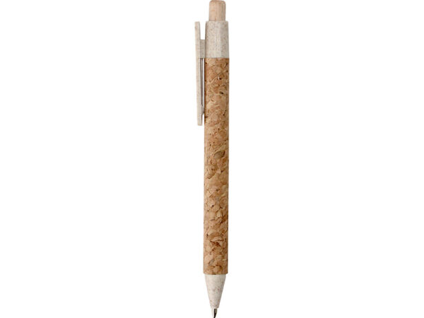 Ручка из пробки и переработанной пшеницы шариковая «Mira» 3