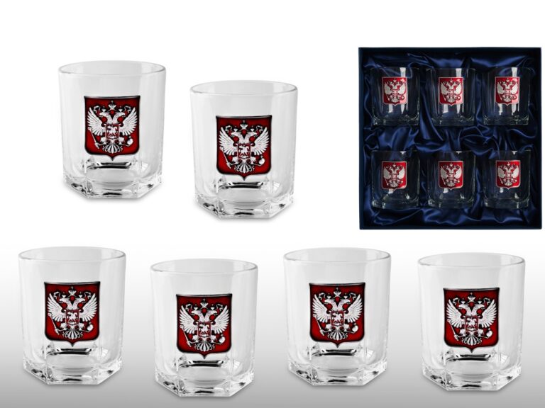 Набор стаканов для виски «Российский стиль» 5