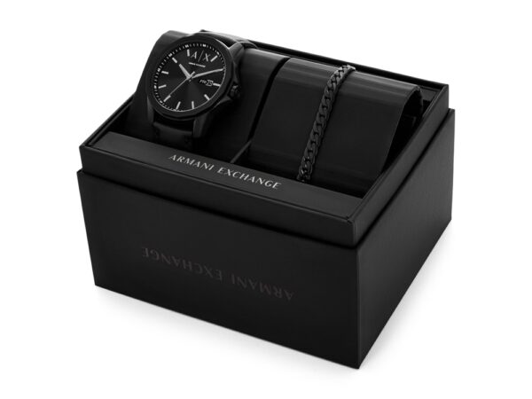 Подарочный набор: часы наручные мужские с браслетом 5