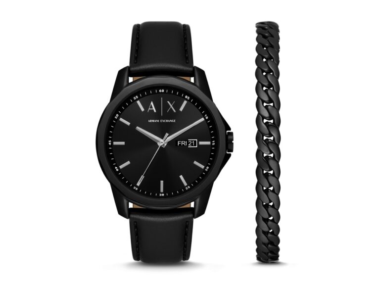 Подарочный набор: часы наручные мужские с браслетом 11