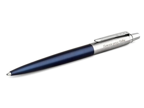 Набор из 2х ручек в подарочной коробке: Parker «Jotter Essential, Royal Blue CT и Parker Jotter Essential, St. Steel СT» 4